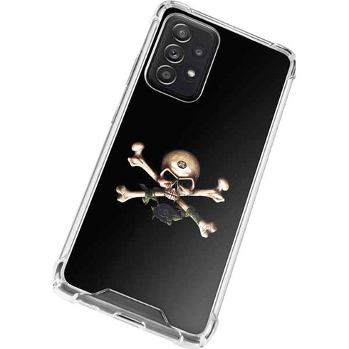 Alchemy Skull and Crossbones Galaxy A52 5G Clear Case