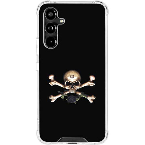 Alchemy Skull and Crossbones Galaxy A54 5G Clear Case