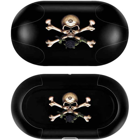 Alchemy Skull and Crossbones Galaxy Buds Plus Skin