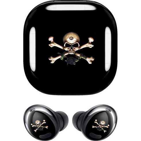 Alchemy Skull and Crossbones Galaxy Buds Pro Skin