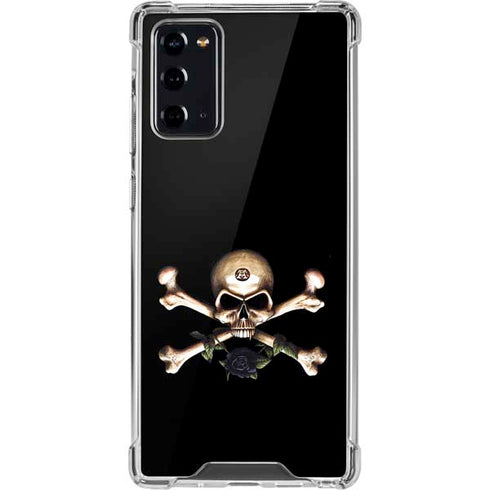 Alchemy Skull and Crossbones Galaxy Note20 5G Clear Case