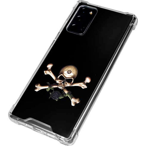 Alchemy Skull and Crossbones Galaxy Note20 5G Clear Case