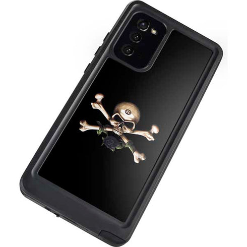 Alchemy Skull and Crossbones Galaxy Note20 5G Waterproof Case