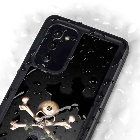 Alchemy Skull and Crossbones Galaxy Note20 5G Waterproof Case