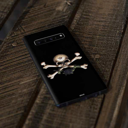 Alchemy Skull and Crossbones Galaxy S10 Plus Skin
