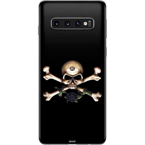 Alchemy Skull and Crossbones Galaxy S10 Skin