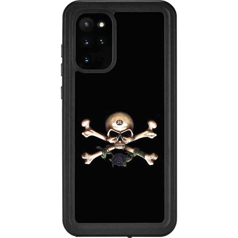 Alchemy Skull and Crossbones Galaxy S20 Plus Waterproof Case