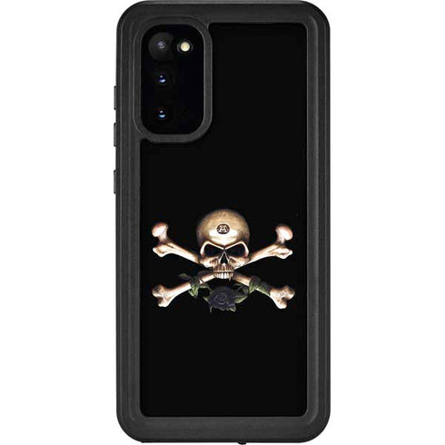 Alchemy Skull and Crossbones Galaxy S20 Waterproof Case
