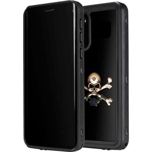Alchemy Skull and Crossbones Galaxy S20 Waterproof Case
