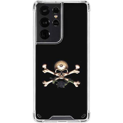 Alchemy Skull and Crossbones Galaxy S21 Ultra 5G Clear Case