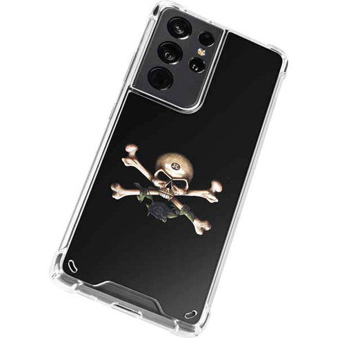 Alchemy Skull and Crossbones Galaxy S21 Ultra 5G Clear Case