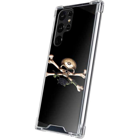 Alchemy Skull and Crossbones Galaxy S22 Ultra Clear Case