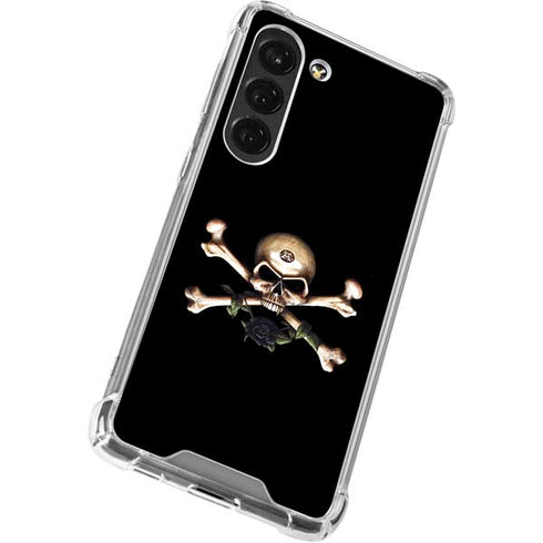 Alchemy Skull and Crossbones Galaxy S23 Clear Case