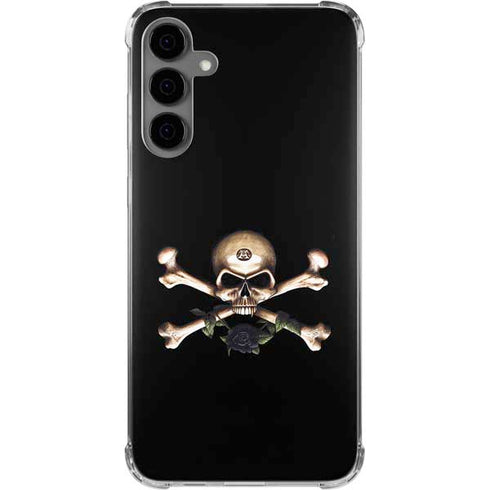Alchemy Skull and Crossbones Galaxy S24 Plus Clear Case