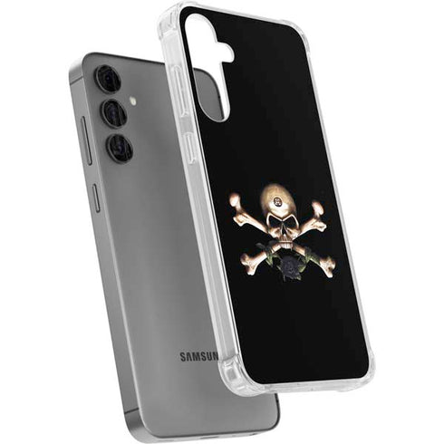 Alchemy Skull and Crossbones Galaxy S24 Plus Clear Case