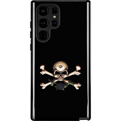 Alchemy Skull and Crossbones Galaxy S24 Ultra Impact Case