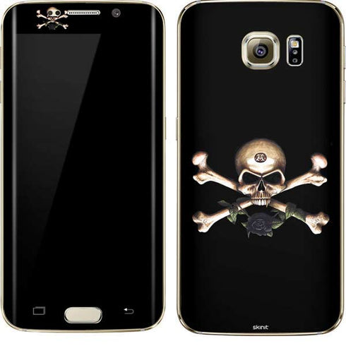 Alchemy Skull and Crossbones Galaxy S7 Edge Skin