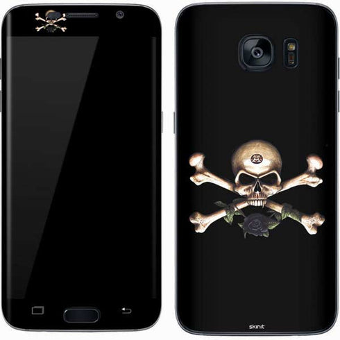 Alchemy Skull and Crossbones Galaxy S7 Skin