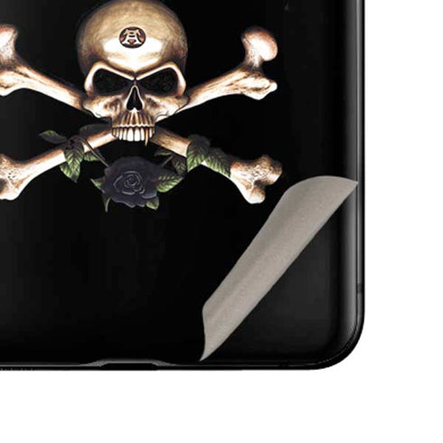 Alchemy Skull and Crossbones Galaxy Z Flip Skin