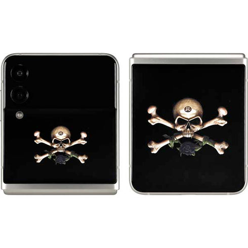 Alchemy Skull and Crossbones Galaxy Z Flip3 5G Skin