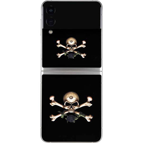 Alchemy Skull and Crossbones Galaxy Z Flip3 5G Skin
