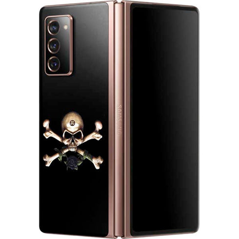 Alchemy Skull and Crossbones Galaxy Z Fold2 5G Skin