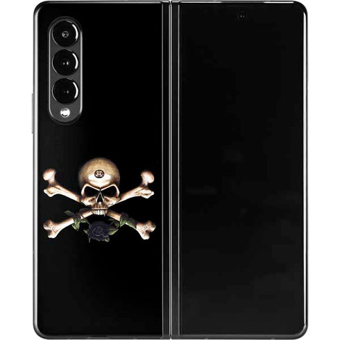 Alchemy Skull and Crossbones Galaxy Z Fold3 5G Skin