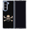 Alchemy Skull and Crossbones Galaxy Z Fold5 5G Clear Case