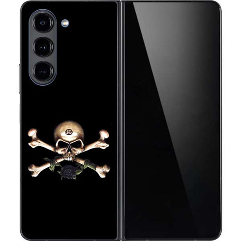 Alchemy Skull and Crossbones Galaxy Z Fold5 5G Skin