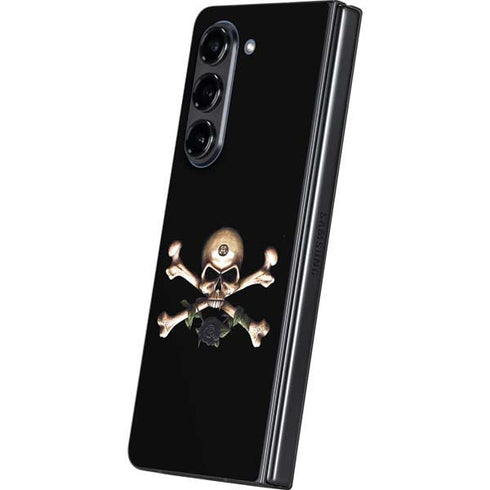 Alchemy Skull and Crossbones Galaxy Z Fold5 5G Skin