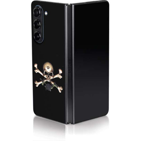 Alchemy Skull and Crossbones Galaxy Z Fold5 5G Skin