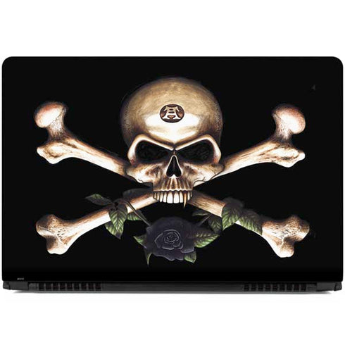 Alchemy Skull and Crossbones Dell Inspiron Skin