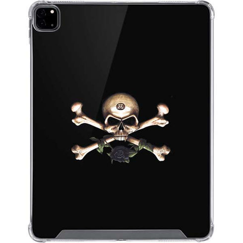 Alchemy Skull and Crossbones iPad Pro 12.9in (2020) Clear Case