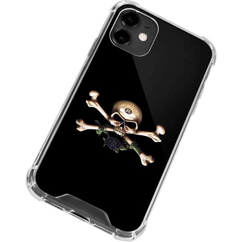 Alchemy Skull and Crossbones iPhone 12 Clear Case