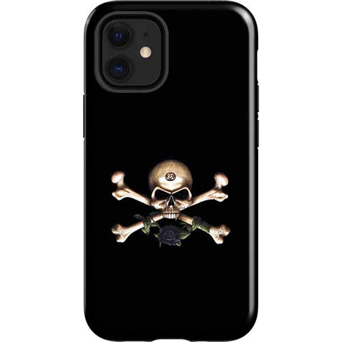 Alchemy Skull and Crossbones iPhone 12 Mini Impact Case