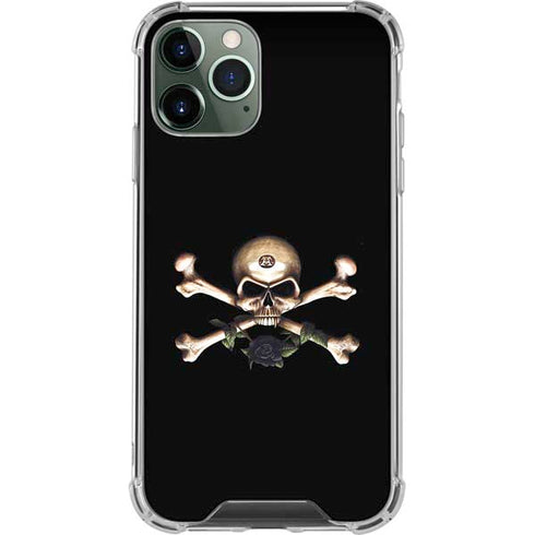 Alchemy Skull and Crossbones iPhone 12 Pro Clear Case