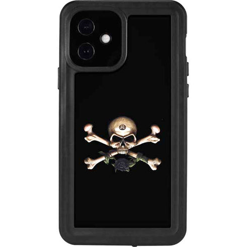 Alchemy Skull and Crossbones iPhone 12 Waterproof Case