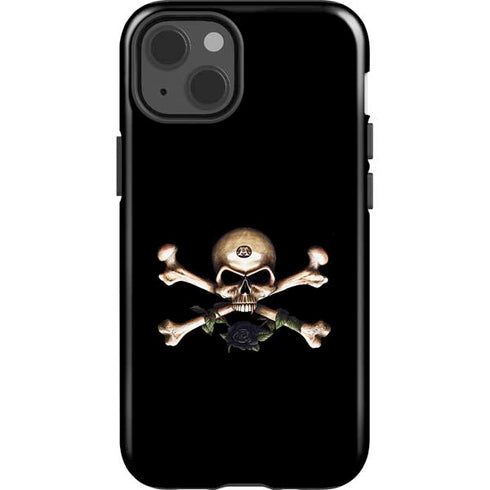 Alchemy Skull and Crossbones iPhone 14 Impact Case