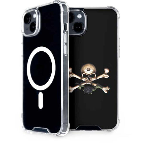 Alchemy Skull and Crossbones iPhone 14 MagSafe Case