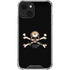 Alchemy Skull and Crossbones iPhone 14 Plus Clear Case