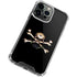Alchemy Skull and Crossbones iPhone 14 Pro Clear Case
