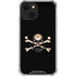 Alchemy Skull and Crossbones iPhone 15 Plus Clear Case