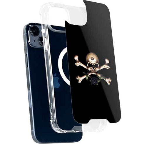 Alchemy Skull and Crossbones iPhone 15 Plus MagSafe Case