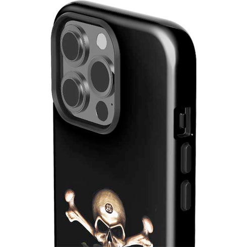 Alchemy Skull and Crossbones iPhone 15 Pro Impact Case