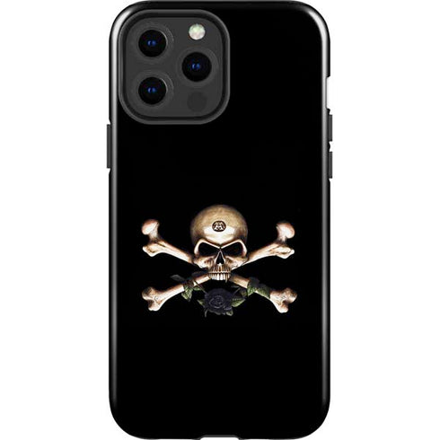 Alchemy Skull and Crossbones iPhone 15 Pro Max Impact Case