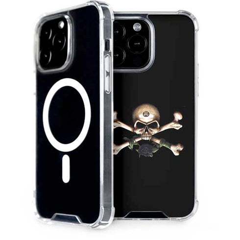 Alchemy Skull and Crossbones iPhone 15 Pro Max MagSafe Case