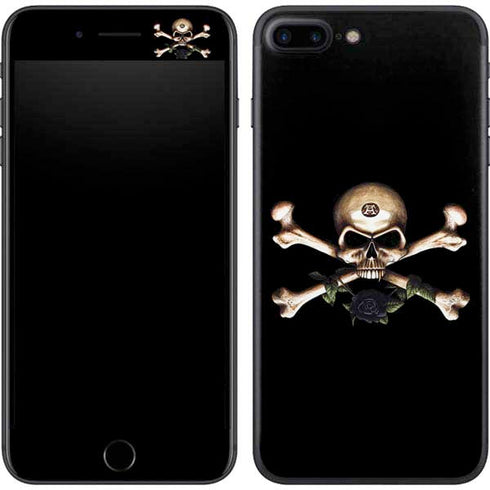 Alchemy Skull and Crossbones iPhone 7 Plus Skin