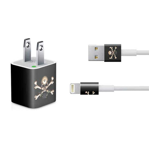 Alchemy Skull and Crossbones iPhone Charger (5W USB) Skin