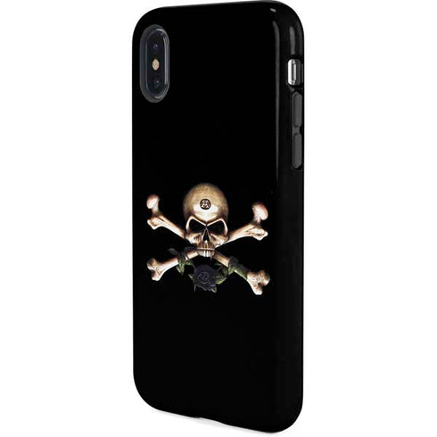 Alchemy Skull and Crossbones iPhone X Pro Case