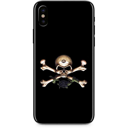 Alchemy Skull and Crossbones iPhone XS Skin